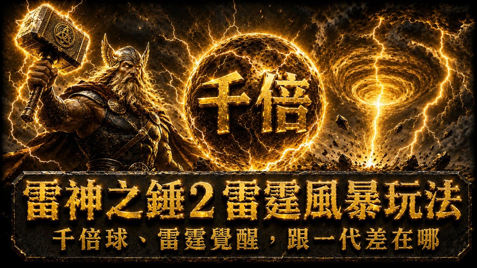 雷神之錘2 雷霆風暴玩法解析:千倍球、雷霆覺醒,跟一代差在哪