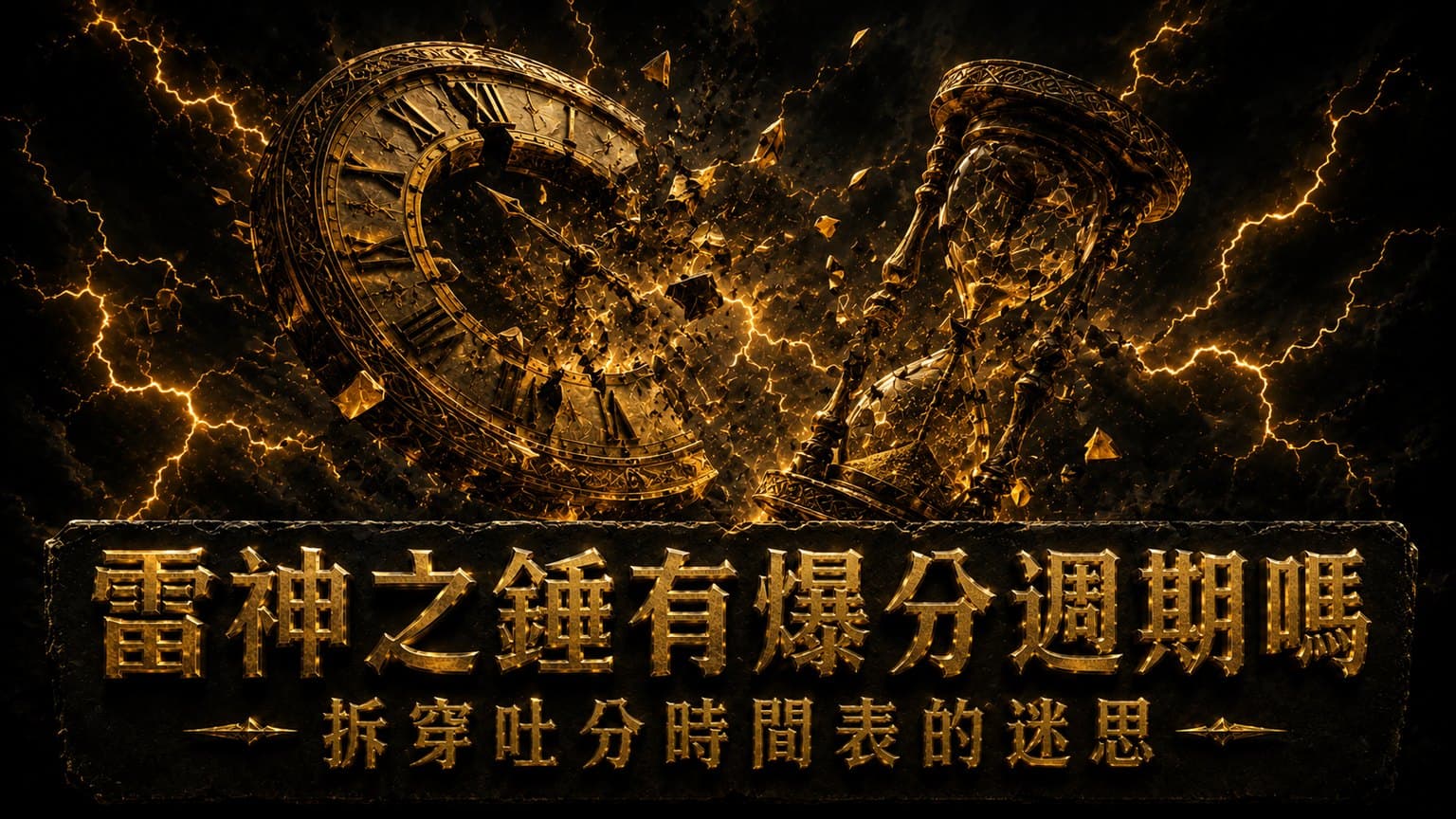 雷神之錘有「爆分週期」嗎?拆穿吐分時間表的迷思